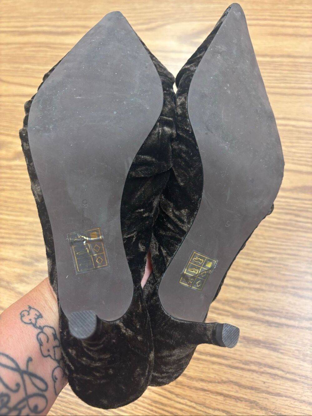 Jeffrey Campbell kitten heel mule shoe - Picture 6 of 7